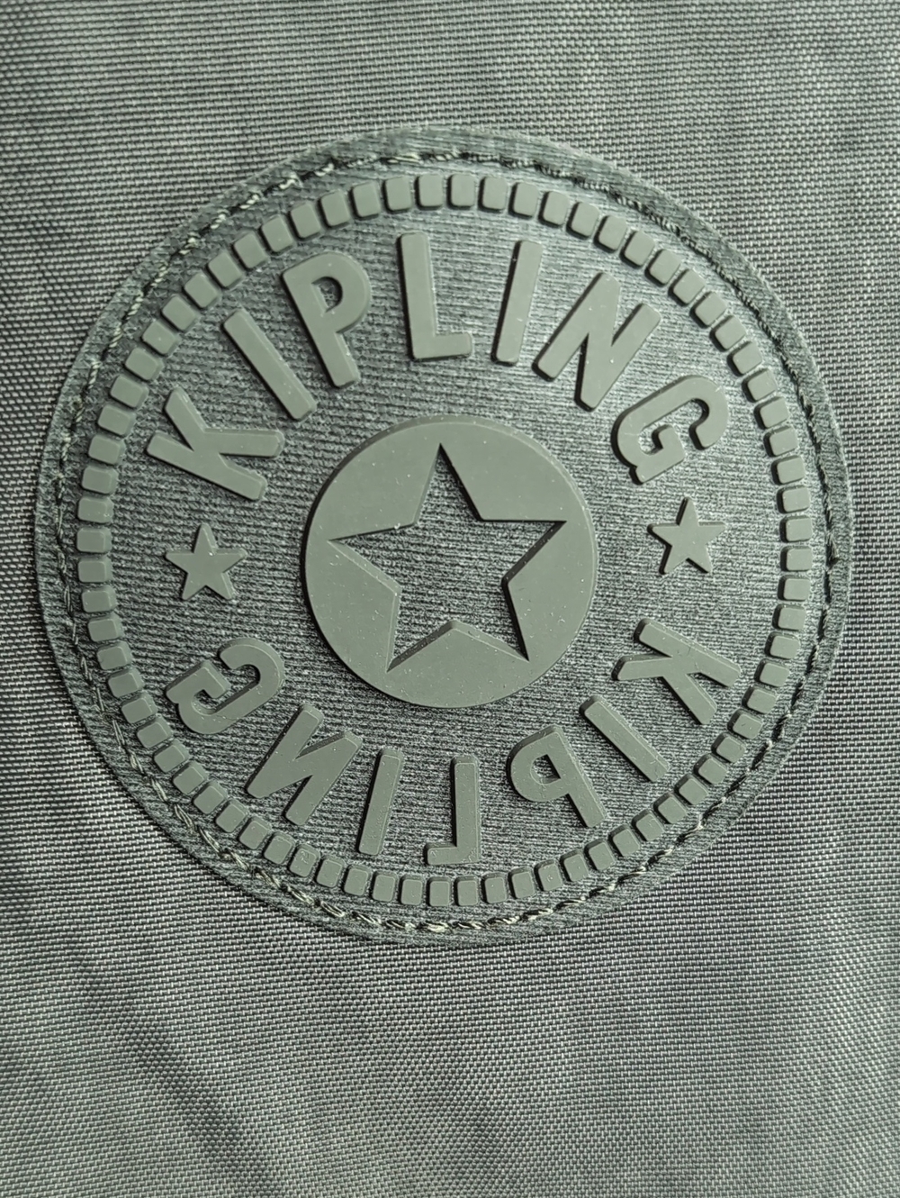NWT, Kipling Era Olive Green Nylon Tote Bag with Monkey Keychain. - Picture 3 of 16